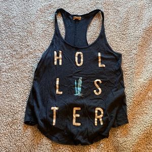 Blue Hollister Tank Top